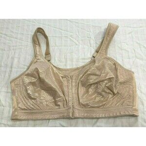 PLAYTEX WOMENS WIRE FREE FRONT CLOSE BRA SIZE 38DD